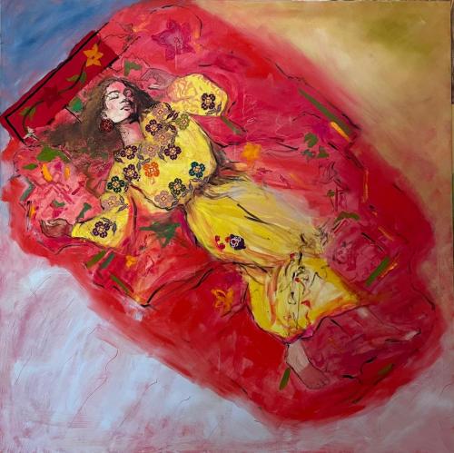 Livinc-Gallery Rima-Al-Bashir Dreamy-Oriental-Girl- 2023 Price-USD-3800